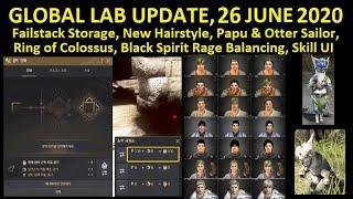 [GlobalLab Update 26 June 2020] Failstack Storage, New Hairstyle, New Sailor, BS Rage Balancing