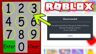 ENTER THE SECRET ROBLOX CODE FOR FREE ROBUX?!