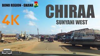 Chiraa Drive in the Sunyani West Bono Region of Ghana 4K