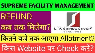 Supreme Facility Ipo Allotment Chances Supreme Facility Management Ipo Supreme Facility Management