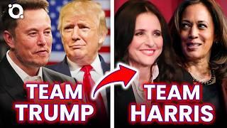 Team Trump vs Team Harris: More Celebs Take Sides |⭐ OSSA