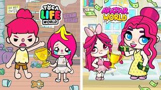 Toca Boca Ebeveynleri VS Avatar World Ebeveynleri ‍‍ | Hüzünlü Hikaye | Toca Life World