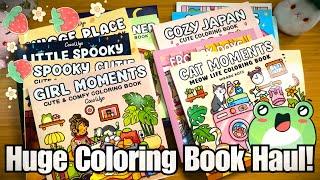 MEGA Cozy Adult Coloring Book Haul!  Coco Wyo, Jade Summers, Bobbie Goods & MORE