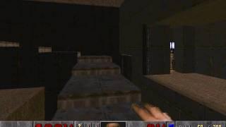 Doom II level 6, The Crusher: Secret area in red-key room