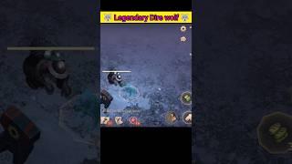 My Cute Legendary Dire Wolf  #grimsoul #grimsouldarkfantasysurvivalgameplay