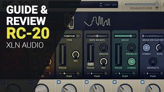 RC-20 Retro color from XLN audio, the best LOFI plugin you can buy - Plugin guide