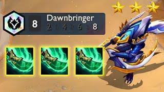 3 Shojin Kha'Zix ⭐⭐⭐ 8 Dawnbringer 3 Star QQQQQ | TFT Set 5.5