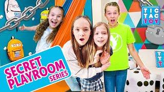 The SECRET PLAYROOM w/ Addy and Maya !!