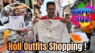 Holi Outfit Shopping with My Boyfriend | Is Baar Holi Hogi Special!  | Alisha Thapa