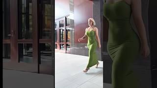 Gorgeous in Green | Stunning Dress Outfit Inspo! #model  #fashion  #ootd