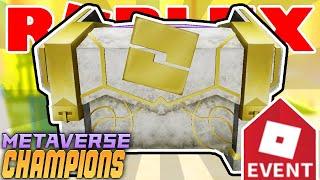 [EVENT] How to Get Developer's Launcher Box | Roblox Metaverse Champions