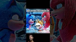  Why Sonic Vs Knuckles| Sonic the hedgehog| #sonicthehedgehog #sonic #memes