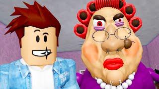 Побег от ГРЕННИ в Роблоксе  ESCAPE EVIL GRANDMA Obby Roblox