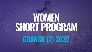 Sofiya VIDRINA (UZB) | Women Short Program | Gdansk (2) 2022 | #JGPFigure