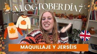 Día 7 VLOGTOBER en LONDRES - Colección de JERSÉIS, hablamos de MAQUILLAJE y cocinando