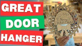 Create a Custom Wreath Door Hanger with Lightburn: Perfect for Any Season!