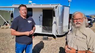 Nomad's Powerhouse: 1000 Watts Solar on an Unbelievable DIY Cargo Trailer Conversion