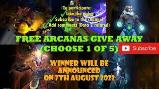 August 2022 Arcana Giveaway Winner Announcement | Dota 2 Orbs