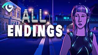 Neo Cab - ALL ENDINGS // Best, Worst and Abandon Ending