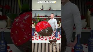 incredible talent  ll chocolate strawberry  #satisfyingshorts #talent #chocolate