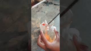 potassium dichromate react with water #chemistrylover