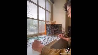 little lullaby #modular #synth #electronic #music #composer #delay #sound #makenoise #strymon #cello