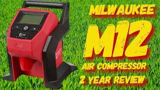 MILWAUKEE M12 AIR COMPRESSOR 2 YEAR UPDATE / COLD SNAP TRIGGERED LOW TPMS ON MY 24 TACOMA