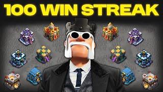 100 War Win Streak OR deleting my Channel!