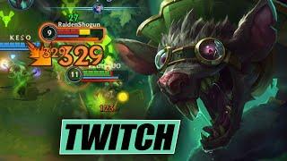 WILD RIFT TWITCH GAMEPLAY | NEW OP CHAMPION (BUILD & RUNES)