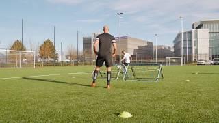 The Crazy Catch Football Rebounder | Improve your football skills