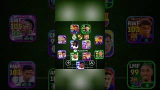 Hala Madrid Vs Visça barça |eFootball 2025 mobile, #efootball2025 #efootball #shortvideo