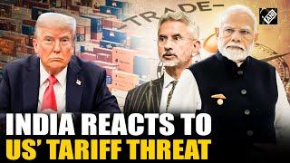 “Certain amount of discussions…”, India reacts to tariff threat from USA | MEA Press Brief