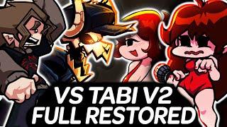 FNF Vs Tabi V2 Full Restored NEW Semi-OFFICIAL High Effort | Friday Night Funkin'