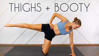 15 MIN THIGH AND BOOTY SCULPT (Toned Glutes, Inner & Outer Thighs, No Equipment)