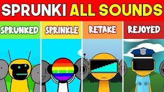 Incredibox Sprunki  Sprunked VS Sprinkle VS Retake VS Rejoyed - ALL SOUNDS