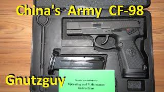 CF-98 review. Worth buying? China's Army pistol. Rotating barrel. Part 1. CF98 / QSZ-92 9mm