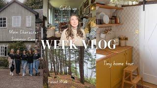 Week in my life: Tiny home tour, security for Prince William and Main Character Summer Camp