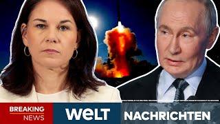 PUTINS KRIEG: Nach überraschender Ukraine-Idee! "Weiß Frau Baerbock, worüber sie redet?" | WELT LIVE