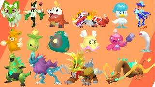 ALL GEN 9 Pókemon Pokedex