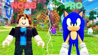 SONIC SPEED SIMULATOR (NOOB VS PRO)