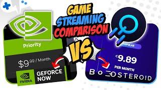 GeForce Now PRIORITY vs Boosteroid | Game Streaming Comparison