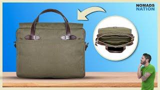 Filson Rugged Twill Briefcase Review (Worth $500 USD???)