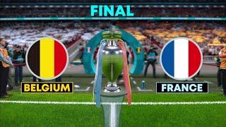 Belgium vs France | UEFA EURO 2020 | Final | PES 2021