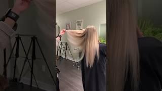#hairextensions #transformation in under 30 seconds #strandssalon #corning #harperellis