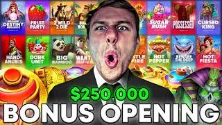 WE CANNOT STOP WINNING ON SLOTS! ($250,000 BONUS OPENING)