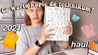 CO POTRZEBA DO TECHNIKUM? | back to school 2021