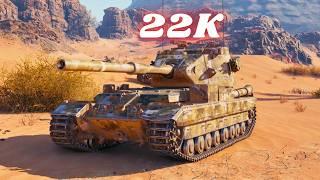 22K Damage with FV215b 183 - 11K Dmg 8 Kills & FV215b 183 - 11.5K  World of Tanks #wot