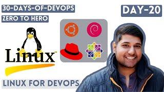 30 Days Of DevOps | Zero To Hero | LINUX For DevOps | Day-20