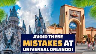 Don't Make These Universal Orlando Mistakes in 2024