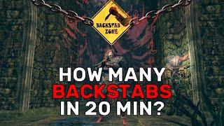 How Many BACKSTABS In 20 MINUTES OF PvP - Dark Souls